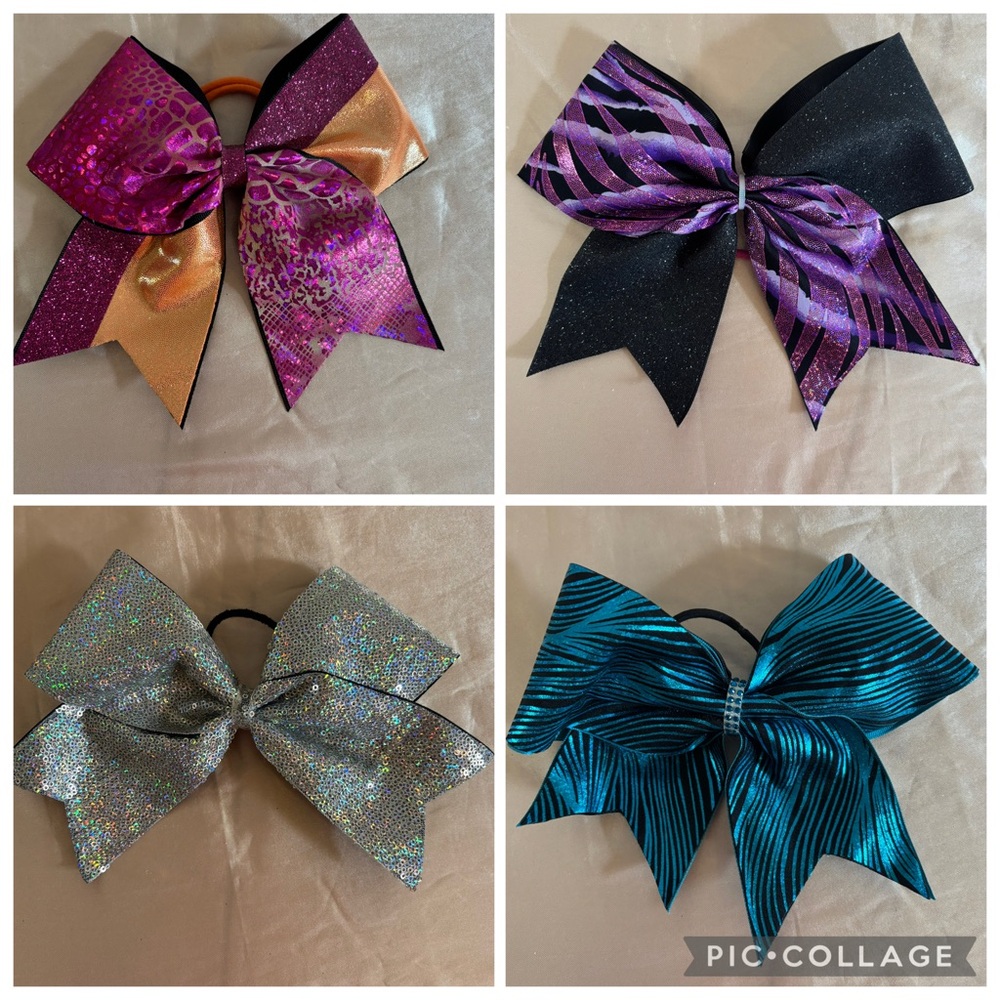 Lot of 4 Cheer Bows